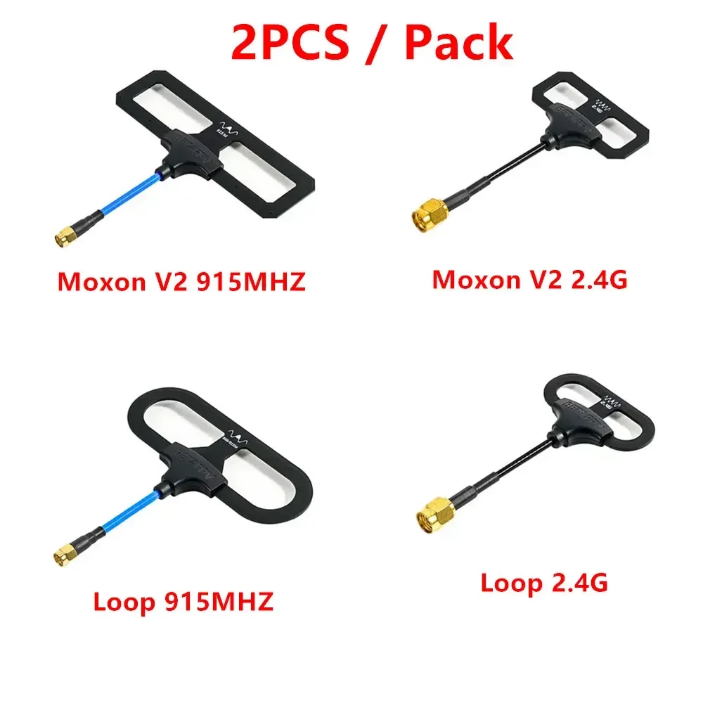 2PCS BETAFPV Moxon V2 / Loop Antenna 2.4G 915MHZ for ELRS Micro Nano TX FRSKY Taranis TBS Tango Radio Controller
2PCS BETAFPV Moxon V2 / Loop Antenna 2.4G 915MHZ for ELRS Micro Nano TX FRSKY Taranis TBS Tango Radio Controller