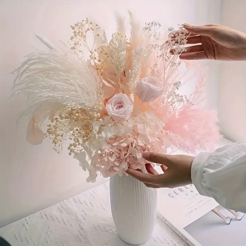 Natural Dried Flowers Home Decor Bouquet Wedding Arrangement Fluffy Phragmites Reeds Pampas Bunny Tail Grass Spring Decoration
Natural Dried Flowers Home Decor Bouquet Wedding Arrangement Fluffy Phragmites Reeds Pampas Bunny Tail Grass Spring Decoration