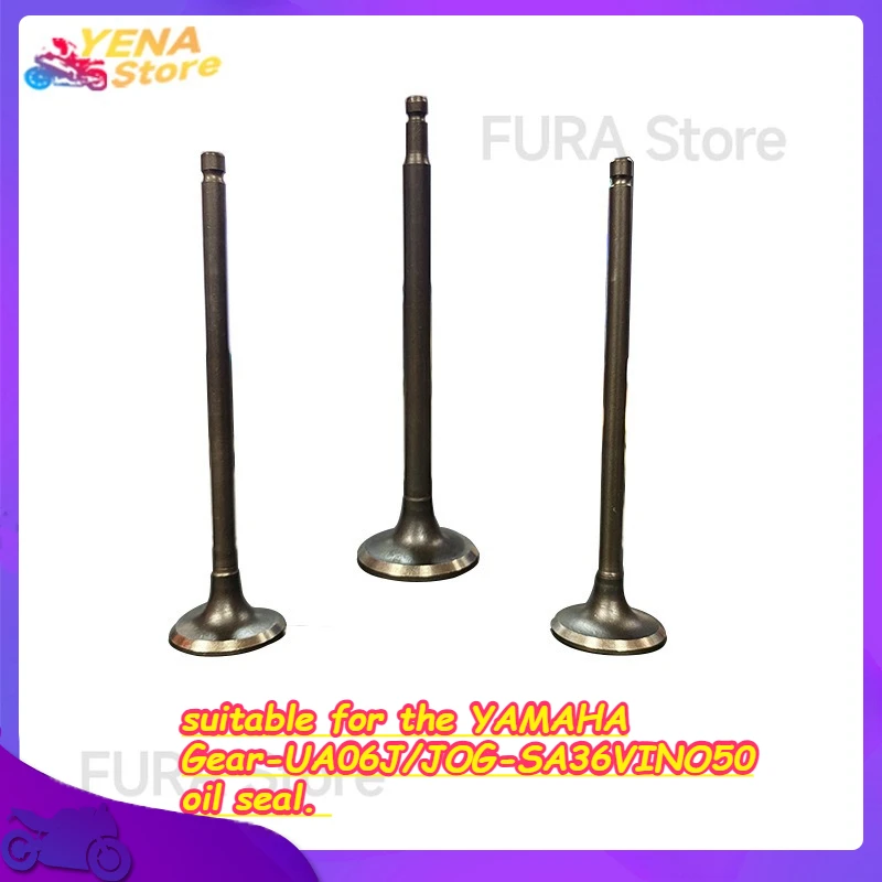The engine valve of the motorcycle is suitable for the YAMAHA Gear-UA06J/JOG-SA36VINO50 oil seal. 
The engine valve of the motorcycle is suitable for the YAMAHA Gear-UA06J/JOG-SA36VINO50 oil seal.