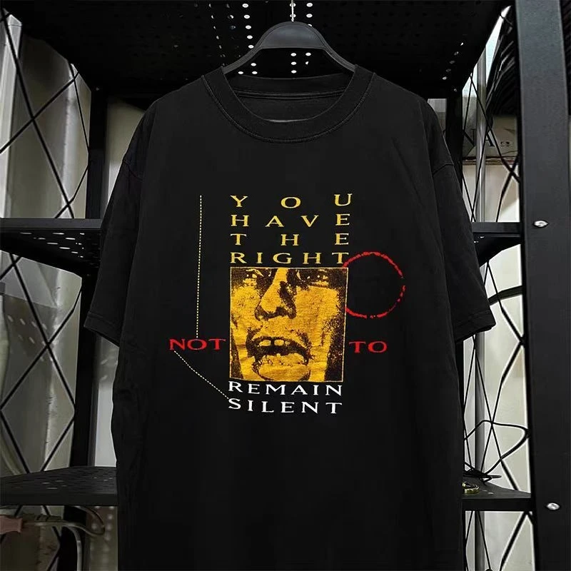 Remaining Silent Trendy Portrait Printing Men's Summer Casual Sports Comfortable Short Sleeve T-Shirt American Retro Cotton Top
Remaining Silent Trendy Portrait Printing Men's Summer Casual Sports Comfortable Short Sleeve T-Shirt American Retro Cotton Top
