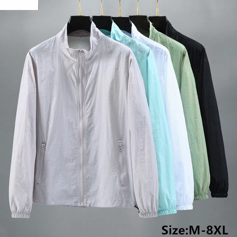 New Men's Outdoor Jacket Ultrathin Sunscreen Coats Spring Summer Camping Fishing Sports Jacket Breathable Sun Protection Clothes
New Men's Outdoor Jacket Ultrathin Sunscreen Coats Spring Summer Camping Fishing Sports Jacket Breathable Sun Protection Clothes