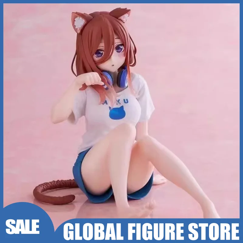 12CM TAITO Quintuplets Ichika Nino Miku Itsuki Yotsuba Cat Figure Anime Girls PVC Statue Collectible Kawaii Desktop Decor Gift
12CM TAITO Quintuplets Ichika Nino Miku Itsuki Yotsuba Cat Figure Anime Girls PVC Statue Collectible Kawaii Desktop Decor Gift