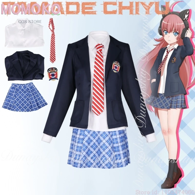 BanG Dream! Аниме Tamade Chiyu Косплей RAISE A SUILEN A DJ с униформой Jk с длинным красным париком Косплей Костюм Ful
BanG Dream! Аниме Tamade Chiyu Косплей RAISE A SUILEN A DJ с униформой Jk с длинным красным париком Косплей Костюм Ful