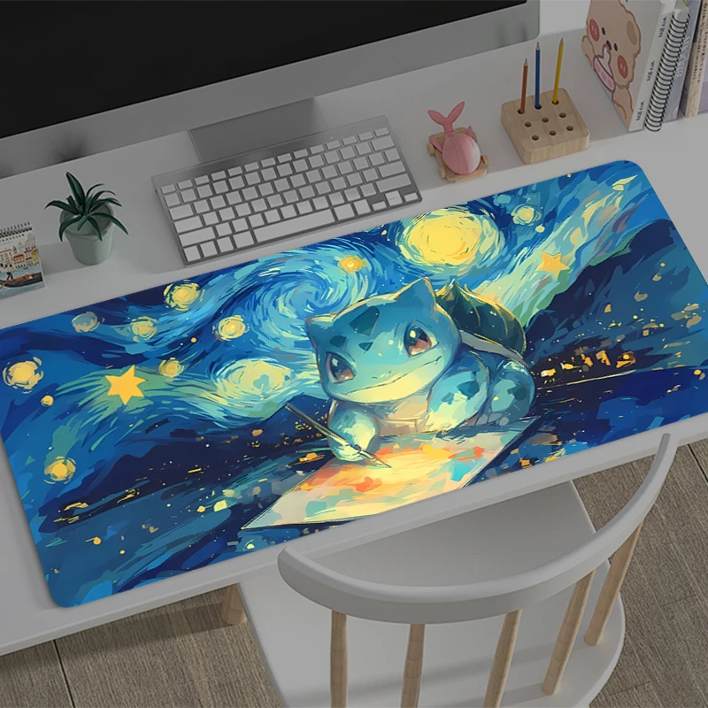 Gaming Mouse Pad P-Pokemons B-Bulbasaurs Gamer Computer Accessories Keyboard Table Mat Mousepad Company Desk mat PC Mousepad
Gaming Mouse Pad P-Pokemons B-Bulbasaurs Gamer Computer Accessories Keyboard Table Mat Mousepad Company Desk mat PC Mousepad