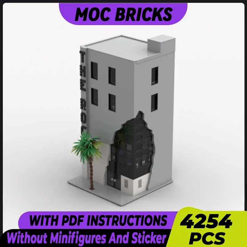 Модель уличного вида Moc, строительные блоки, офисное здание, технология Rock, модульные блоки, подарки, рождественские игрушки, Наборы для творчества, сборка
Модель уличного вида Moc, строительные блоки, офисное здание, технология Rock, модульные блоки, подарки, рождественские игрушки, Наборы для творчества, сборка