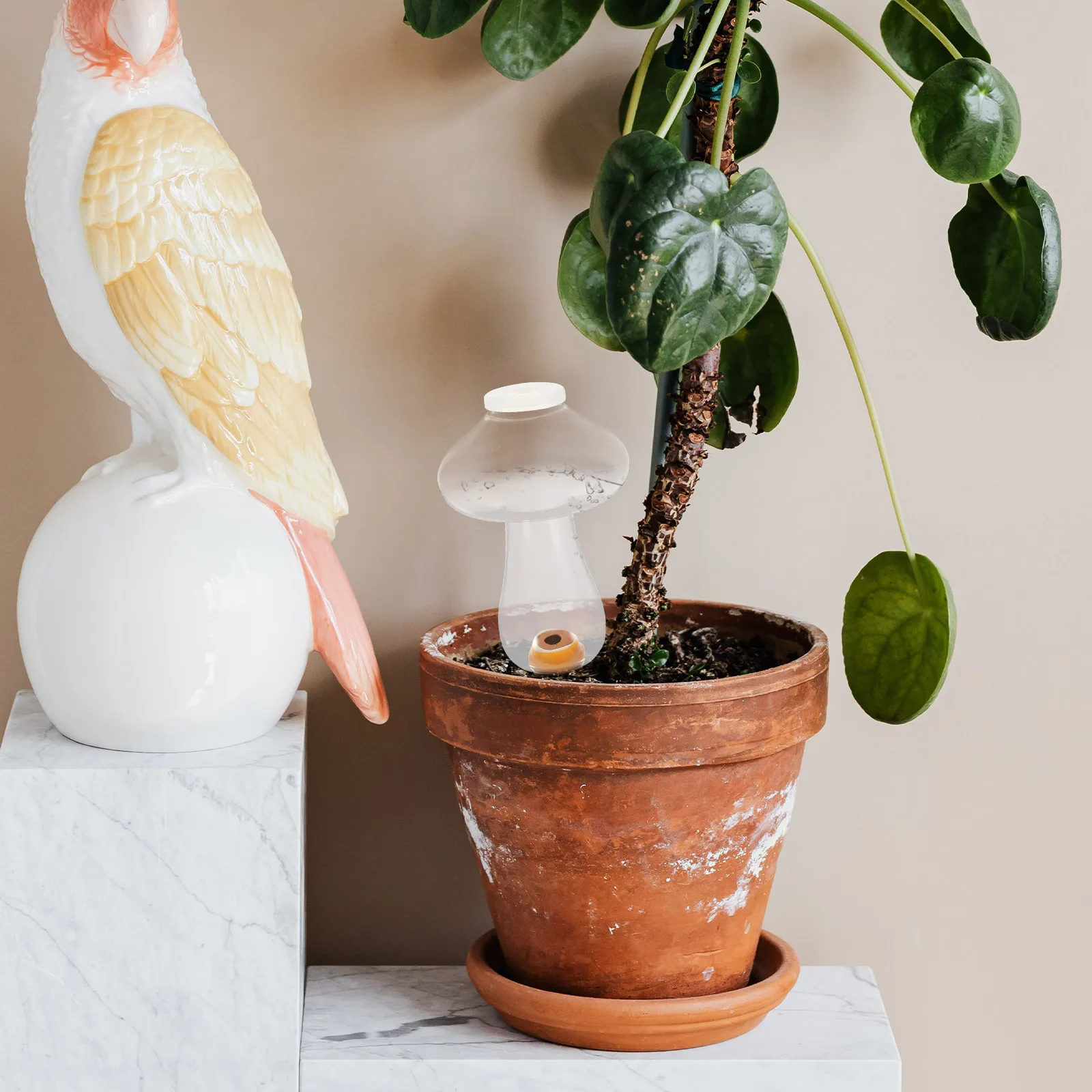 Automatic Watering Device Plastic Mushroom Design for Indoor Plants Easy Install Drip Irrigation Tools Self Watering Bulb
Automatic Watering Device Plastic Mushroom Design for Indoor Plants Easy Install Drip Irrigation Tools Self Watering Bulb