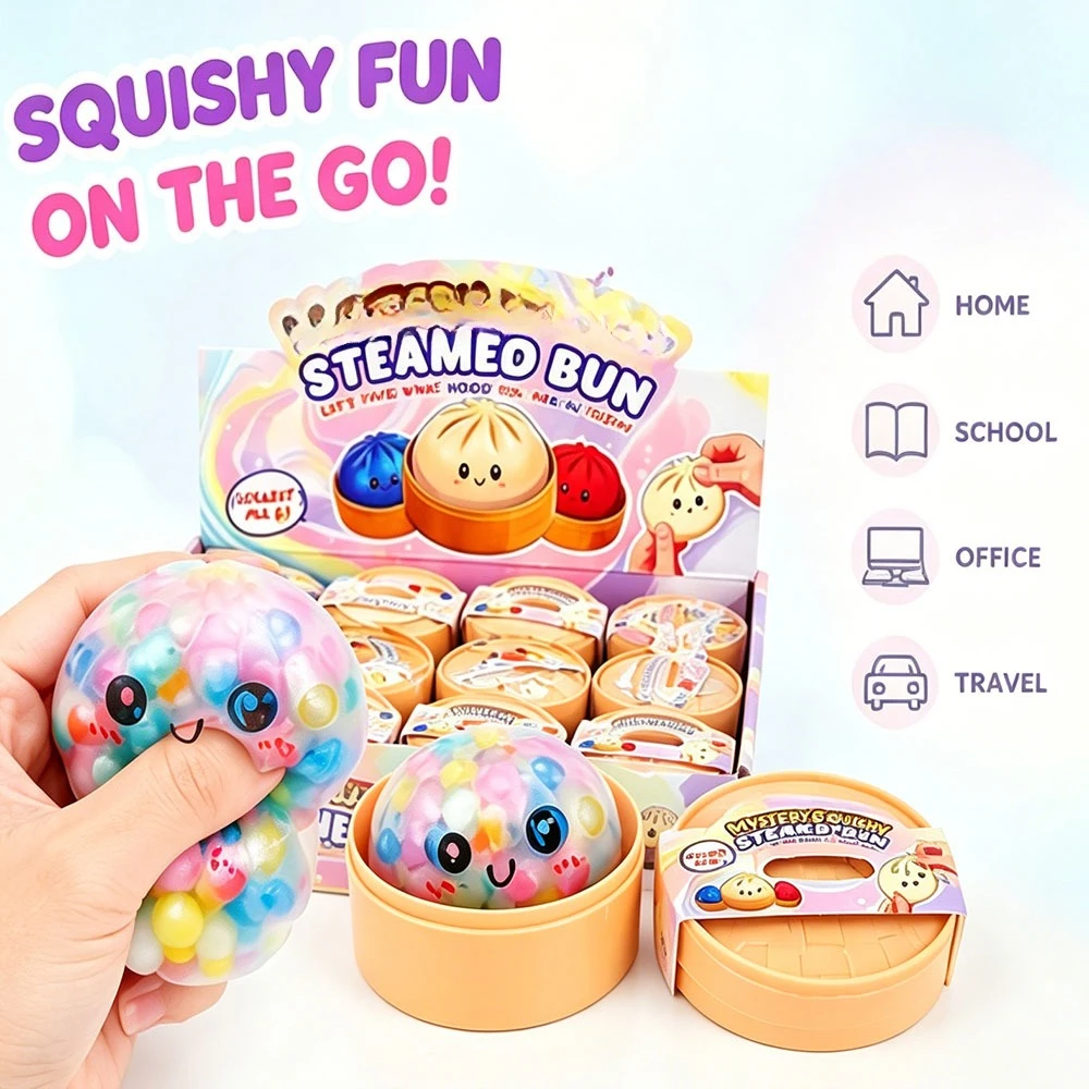 5.5cm Simulated Bao Bun Squishy Slow Rising Squeeze Fidget Sensory Anti Stress Relief Portable Desk Gadget Novelty Ornament
5.5cm Simulated Bao Bun Squishy Slow Rising Squeeze Fidget Sensory Anti Stress Relief Portable Desk Gadget Novelty Ornament