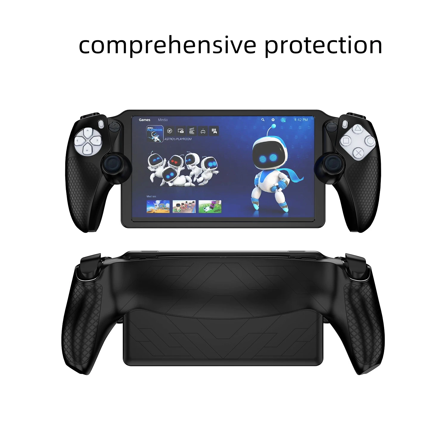 Suitable for Sony PlayStation Portal console silicone soft non-deformable all-inclusive protective case
Suitable for Sony PlayStation Portal console silicone soft non-deformable all-inclusive protective case