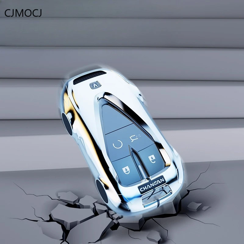 Premium Zinc Alloy Key Cover Case for Changan Raeton CC/Eado DT/Yuexiang V7/CS75/CS55 - Protective Key Fob Shell Keybag
Premium Zinc Alloy Key Cover Case for Changan Raeton CC/Eado DT/Yuexiang V7/CS75/CS55 - Protective Key Fob Shell Keybag