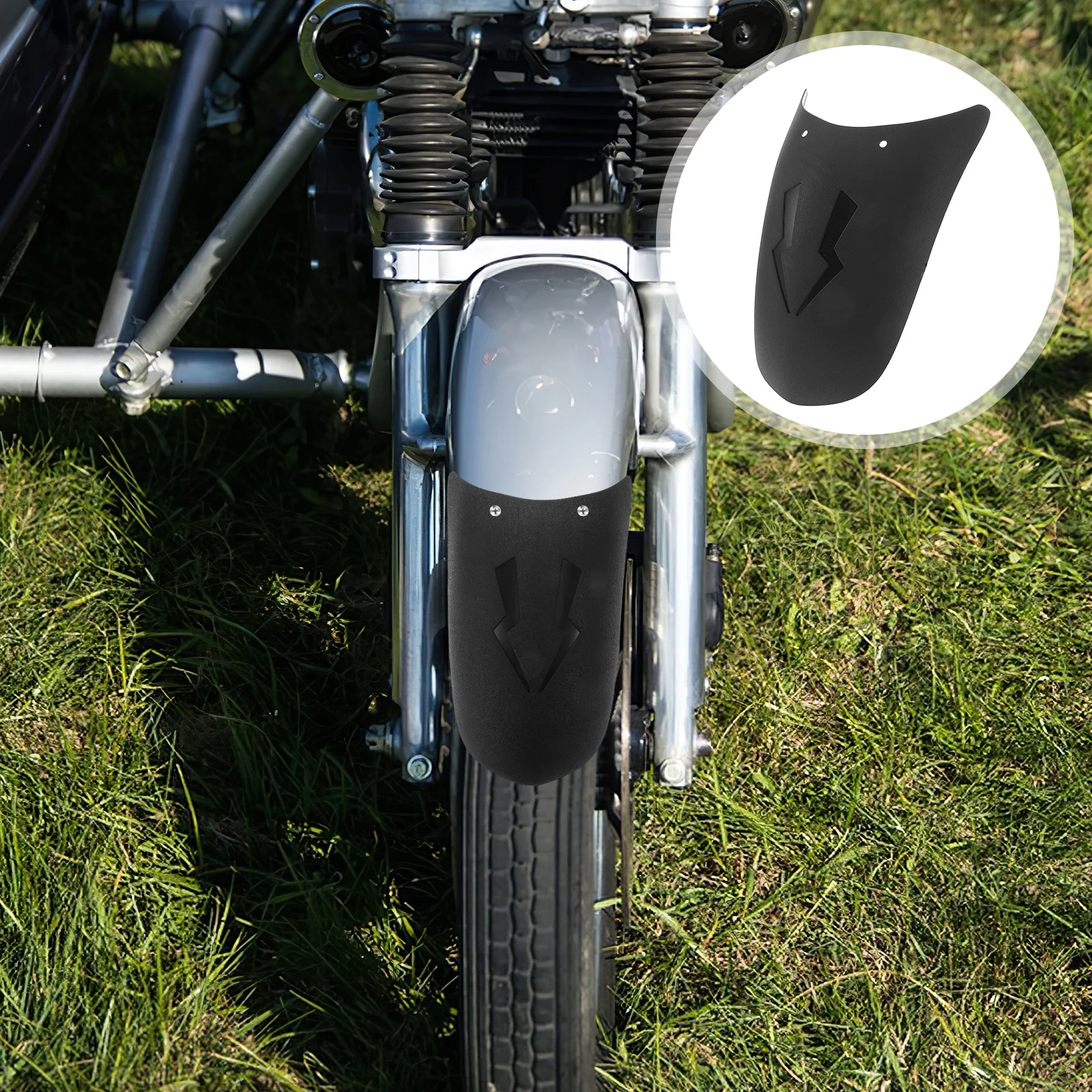 Universal Motorcycle Front Splash Guard Mudguard Extender for Enhanced Protection Against Mud Debris Improved Riding Stability
Universal Motorcycle Front Splash Guard Mudguard Extender for Enhanced Protection Against Mud Debris Improved Riding Stability