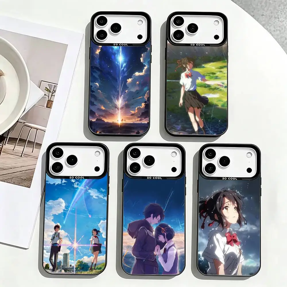 Your N-Name Animated Film Phone Case For iPhone 17,16,15,14,13,12,11 Plus,Pro Max,XS,Colorful Silver Black Cover
Your N-Name Animated Film Phone Case For iPhone 17,16,15,14,13,12,11 Plus,Pro Max,XS,Colorful Silver Black Cover