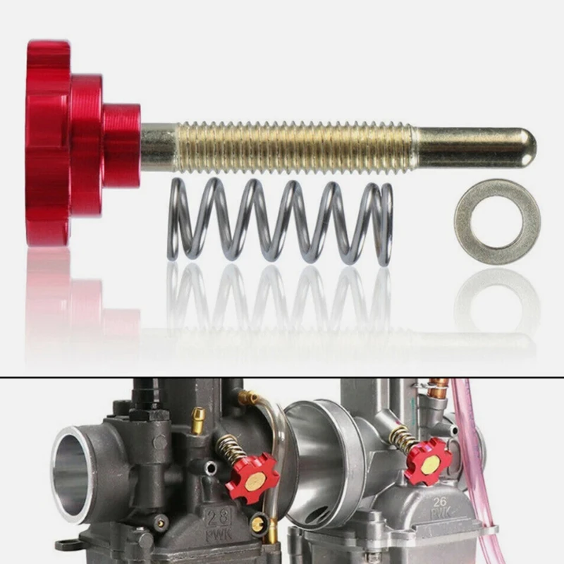 New Carburetor Air Fuel Mixture Idle Speed Adjuster Screw Kit For PWK Carb Motorcycle Modification Accessories
New Carburetor Air Fuel Mixture Idle Speed Adjuster Screw Kit For PWK Carb Motorcycle Modification Accessories