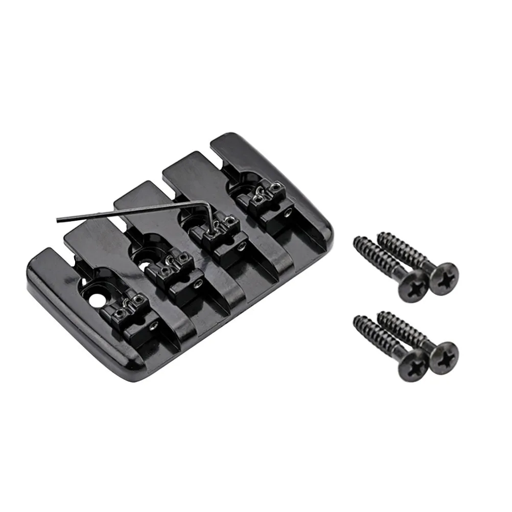 1 set 1 Set Bass Guitar Metal Bridge Saddles Durable Replacement For Broken Old Bass Bridge Saddle With Locked String System 
1 set 1 Set Bass Guitar Metal Bridge Saddles Durable Replacement For Broken Old Bass Bridge Saddle With Locked String System