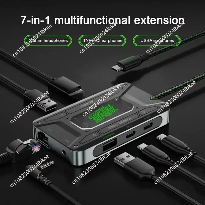 For Paiwei DS7/Pro Type-C Expansion Dock To HD Converter USB Splitter Adapter Universal Headphone Converter Tablet Data
For Paiwei DS7/Pro Type-C Expansion Dock To HD Converter USB Splitter Adapter Universal Headphone Converter Tablet Data