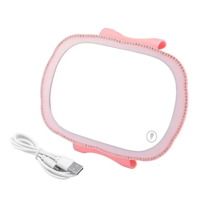 Car Visor Vanity Mirror with Lights, Makeup Mirror Clip on Sun-Shading Visor with Adjustable LED Lights
Car Visor Vanity Mirror with Lights, Makeup Mirror Clip on Sun-Shading Visor with Adjustable LED Lights