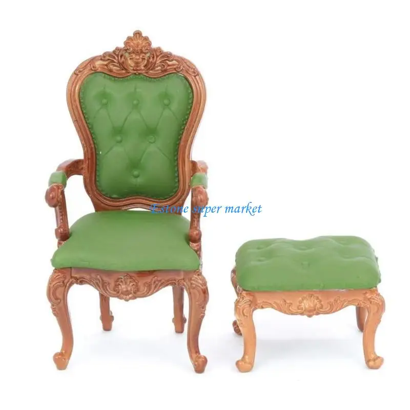 090B Vintage Chair Model Realistic Vintage Realistic Ottoman Rack Pretend Girls Gift
090B Vintage Chair Model Realistic Vintage Realistic Ottoman Rack Pretend Girls Gift