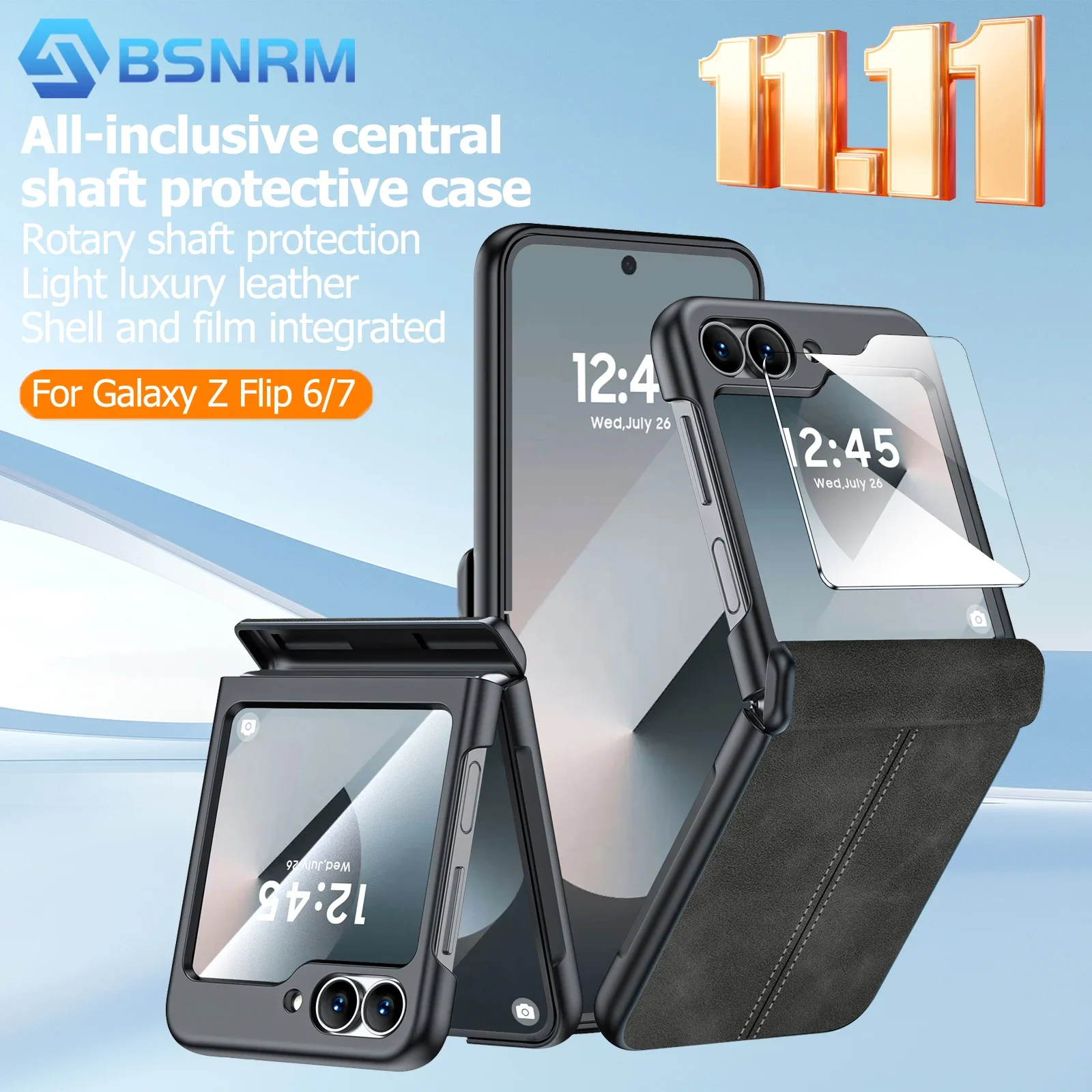 Глобальный карнавальный месяц, встроенная защитная пленка для экрана, защита шарниров, матовый ПК из искусственной кожи для Galaxy Z Flip 6/7/7FE, черный чехол
Глобальный карнавальный месяц, встроенная защитная пленка для экрана, защита шарниров, матовый ПК из искусственной кожи для Galaxy Z Flip 6/7/7FE, черный чехол