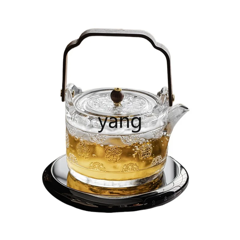 Lmm crystal teapot handmade high temperature resistant glass teapot for home use
Lmm crystal teapot handmade high temperature resistant glass teapot for home use
