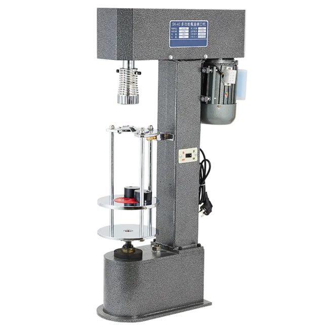 CE Certification Capping Machine for Glass Bottles Semi Automatic/Wine Bottle Aluminum Caps Threading Capper Machine
CE Certification Capping Machine for Glass Bottles Semi Automatic/Wine Bottle Aluminum Caps Threading Capper Machine