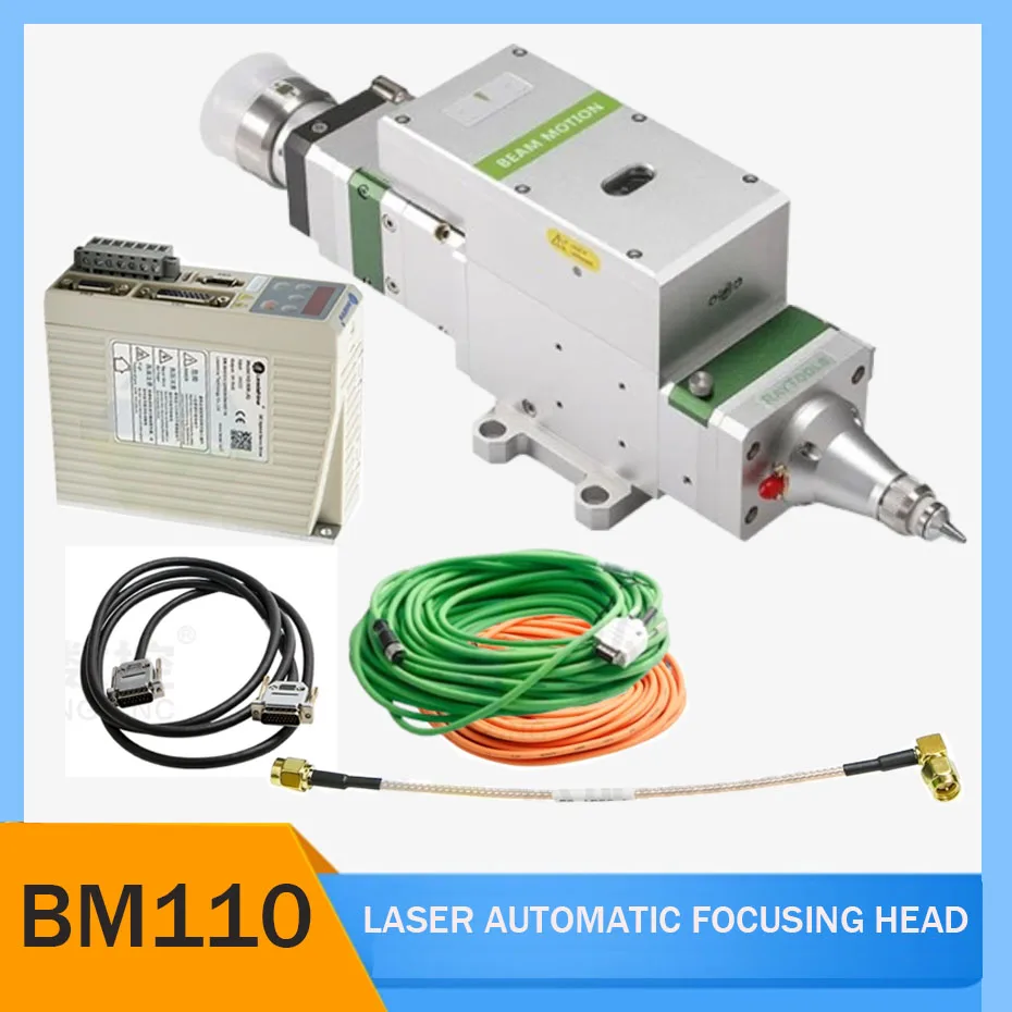 Raytools BM110 laser cutting head QBH interface sensor automatic focusing fiber laser cutting head 3.3kW 2D 3D FL125/155/200mm
Raytools BM110 laser cutting head QBH interface sensor automatic focusing fiber laser cutting head 3.3kW 2D 3D FL125/155/200mm