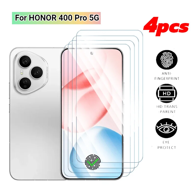 4 Pieces for Huawei Honor 400Pro HD Screen Protector Tempered Glass - Full Cover Protection, High-Transparency, Anti-Fingerprint
4 Pieces for Huawei Honor 400Pro HD Screen Protector Tempered Glass - Full Cover Protection, High-Transparency, Anti-Fingerprint