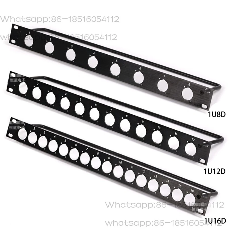 8/12/16 Hole Cabinet Panel, Four-core Audio Plug Jumper Board D-type Socket
8/12/16 Hole Cabinet Panel, Four-core Audio Plug Jumper Board D-type Socket
