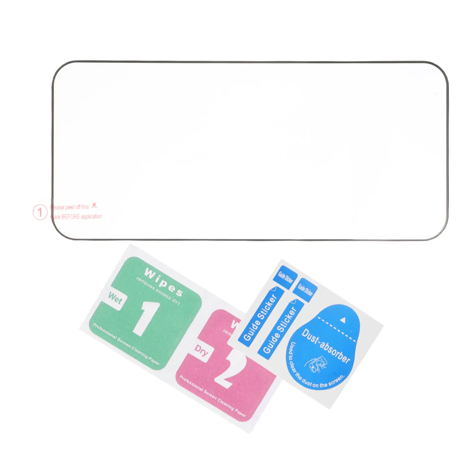 Tempered Glass Screen Protector Full-Screen Film High Definition Anti-Scratch Anti-Fall Compatible Smartphone
Tempered Glass Screen Protector Full-Screen Film High Definition Anti-Scratch Anti-Fall Compatible Smartphone