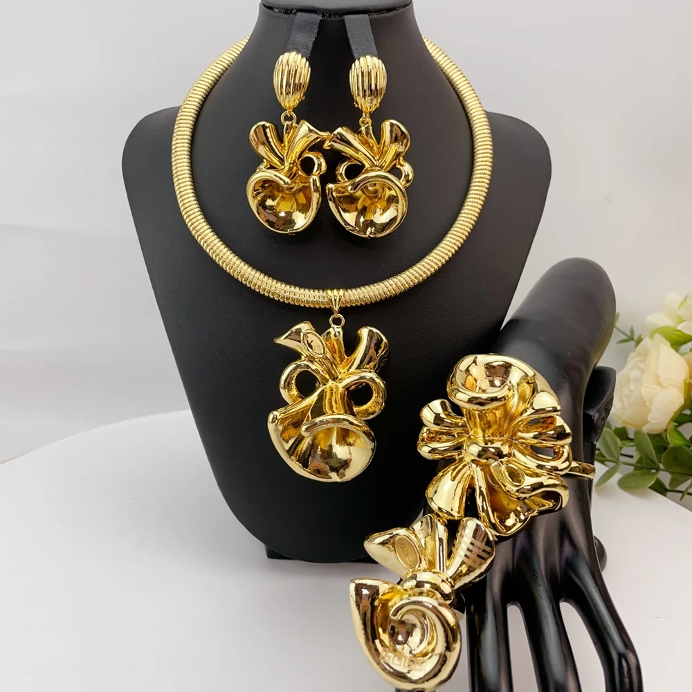 Latest Brazilian Exquisite Handmade Beautiful Necklace Wedding Party Accessories Fashion Women Jewelry Set FHK28527
Latest Brazilian Exquisite Handmade Beautiful Necklace Wedding Party Accessories Fashion Women Jewelry Set FHK28527