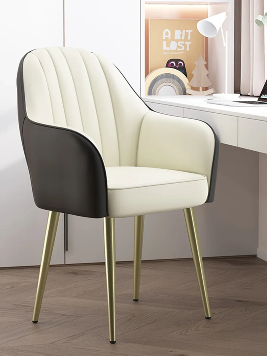 Modern household dining chair luxury online celebrity chair Nordic sedentary leisure leather armchair book desk and chair nail a
Modern household dining chair luxury online celebrity chair Nordic sedentary leisure leather armchair book desk and chair nail a