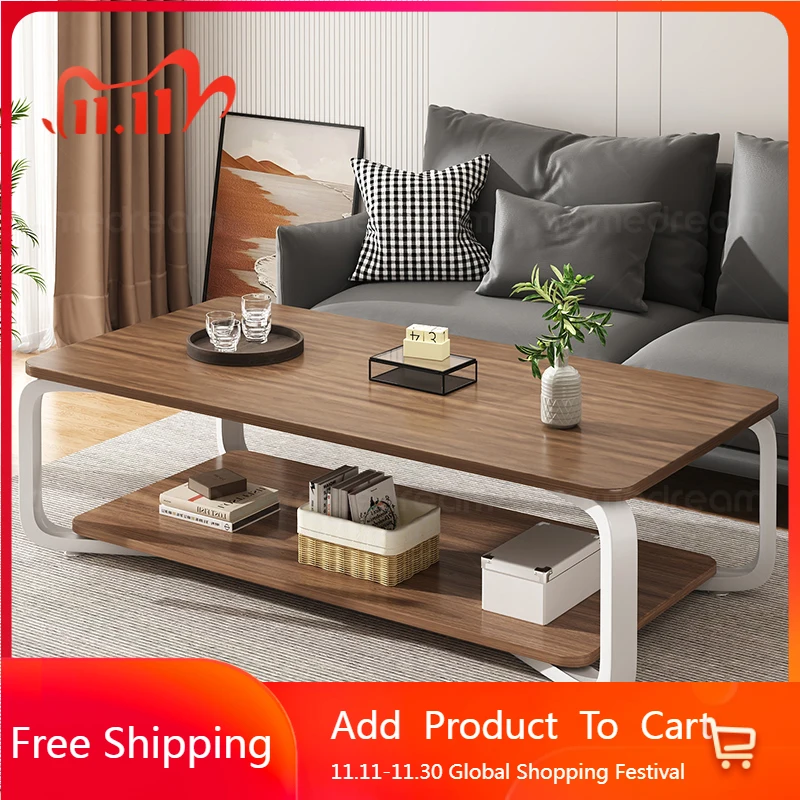 Metal Wood Coffee Table Decoration Luxury Modern Living Room Side Table Storage Moving Dinner Mesa Auxiliar Salon Furniture
Metal Wood Coffee Table Decoration Luxury Modern Living Room Side Table Storage Moving Dinner Mesa Auxiliar Salon Furniture