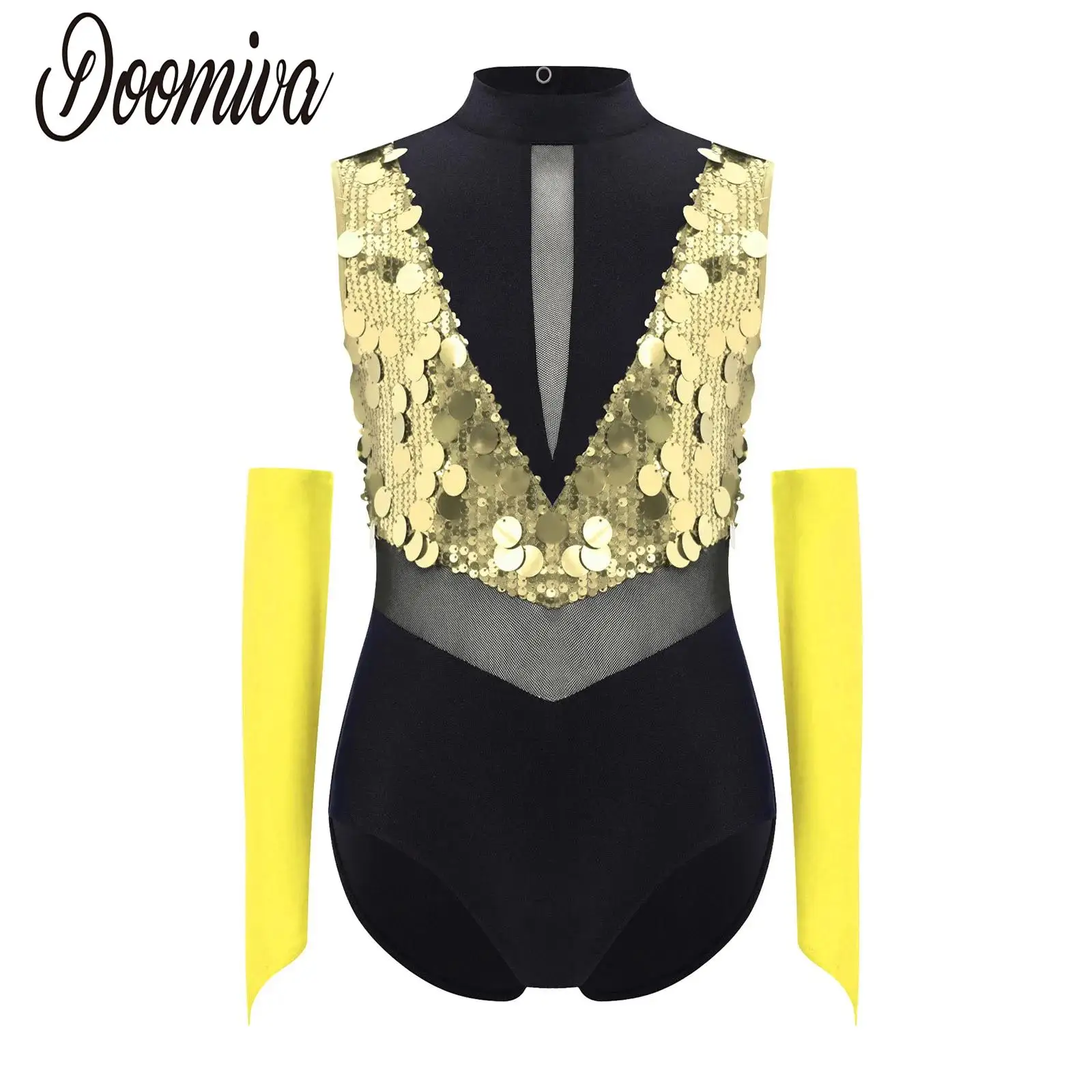 Kids Girls Artistic Gymnastics Suit Rhinestones Tank Unitard Ballet Bodysuit Jumpsuits with Gloves Figure Skating Jazz Dancewear
Kids Girls Artistic Gymnastics Suit Rhinestones Tank Unitard Ballet Bodysuit Jumpsuits with Gloves Figure Skating Jazz Dancewear