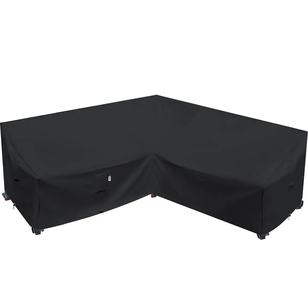 Heavy Duty Outdoor Sectional Cover, 85“ X 85"" V-Shaped 5-Seater Waterproof 600D Patio Furniture Covers, Outside Lawn Patio
Heavy Duty Outdoor Sectional Cover, 85“ X 85"" V-Shaped 5-Seater Waterproof 600D Patio Furniture Covers, Outside Lawn Patio