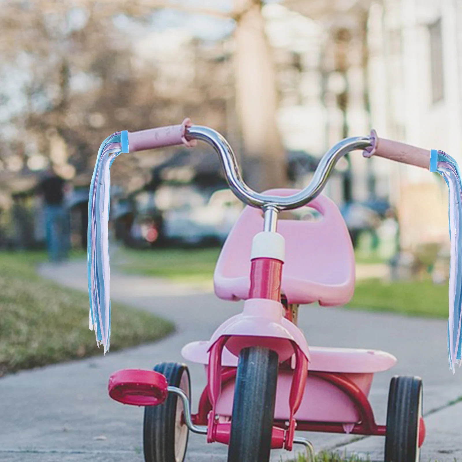 One Pair Blue Bike Handlebar Streamers Sparkly Glossy Wind Dance Ribbons for Bikes Tricycles Scooters Accessories
One Pair Blue Bike Handlebar Streamers Sparkly Glossy Wind Dance Ribbons for Bikes Tricycles Scooters Accessories
