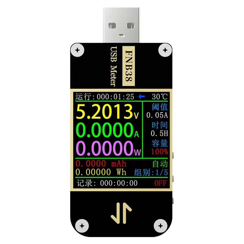 FNIRSI FNB58 FNAC-28 USB Tester Voltmeter Ammeter Type-C/USB-A PD Fast Charge Trigger Capacity Ripple Power Loss Power Bank Test
FNIRSI FNB58 FNAC-28 USB Tester Voltmeter Ammeter Type-C/USB-A PD Fast Charge Trigger Capacity Ripple Power Loss Power Bank Test