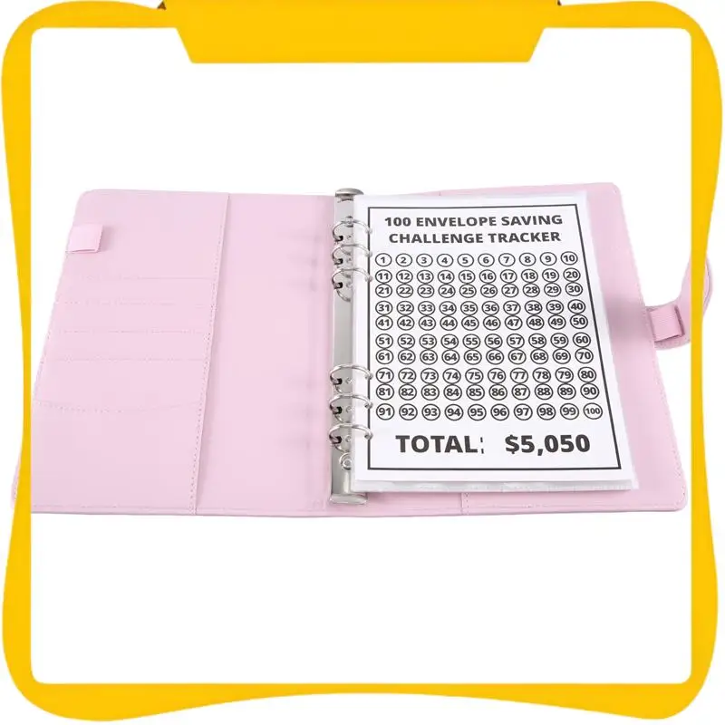 100 Envelopes Challenge Binder, Simple And Interesting Way To Save 5,050, Budget Planning Book Easy To Use
100 Envelopes Challenge Binder, Simple And Interesting Way To Save 5,050, Budget Planning Book Easy To Use