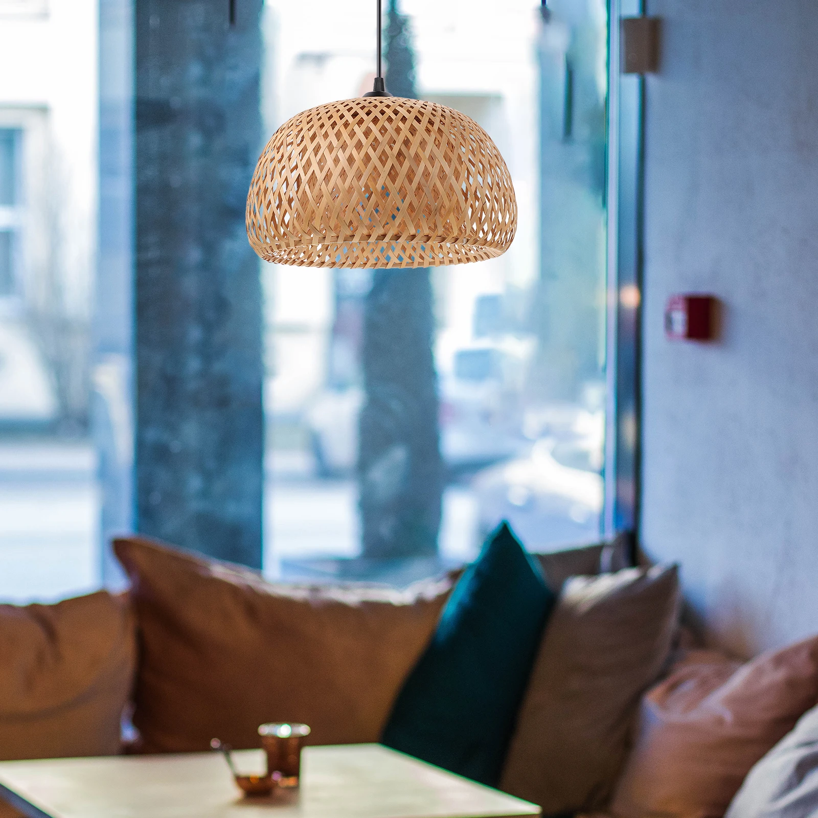 Bamboo Woven Pastoral Style Ch Japanese Style Ceiling Lamp Pendant Home Decor Durable Lighting Retro Design 
Bamboo Woven Pastoral Style Ch Japanese Style Ceiling Lamp Pendant Home Decor Durable Lighting Retro Design