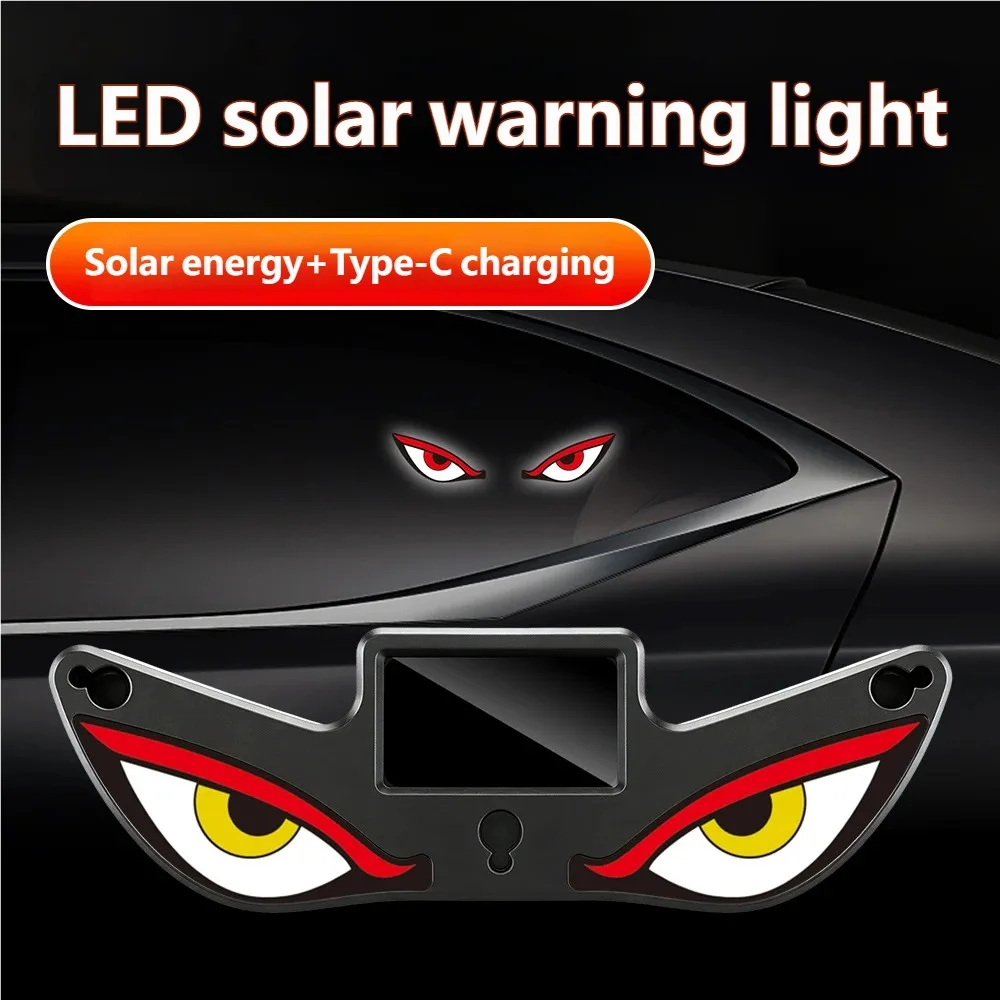 New 2026 Car Triangle Window Devil's Eye Lamp USB Rechargeable Solar LED Ambient Light Neon Atmosphere Lighting with Suction Cup
New 2026 Car Triangle Window Devil's Eye Lamp USB Rechargeable Solar LED Ambient Light Neon Atmosphere Lighting with Suction Cup