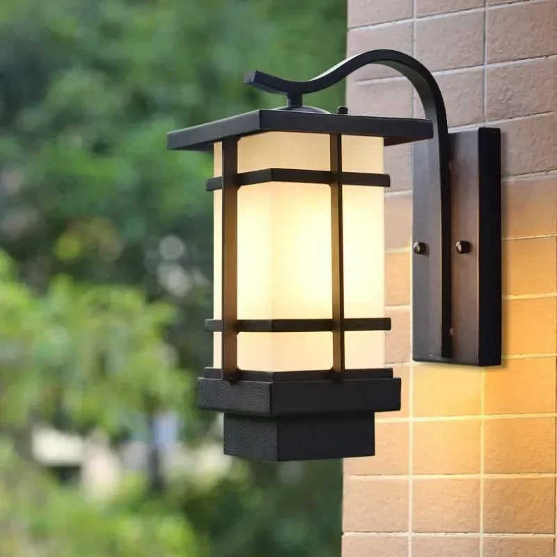 New Chinese Style Outdoor Wall Lamp Villa Outdoor Lamp Iron Art Retro Corridor Simple Japanese Style Balcony Wall Lamp
New Chinese Style Outdoor Wall Lamp Villa Outdoor Lamp Iron Art Retro Corridor Simple Japanese Style Balcony Wall Lamp