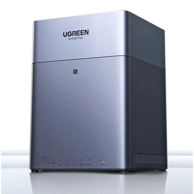 New NASync DH4300 Plus 4-Bay Desktop Network Storage Supports 120TB Capacity with USB Interface
New NASync DH4300 Plus 4-Bay Desktop Network Storage Supports 120TB Capacity with USB Interface