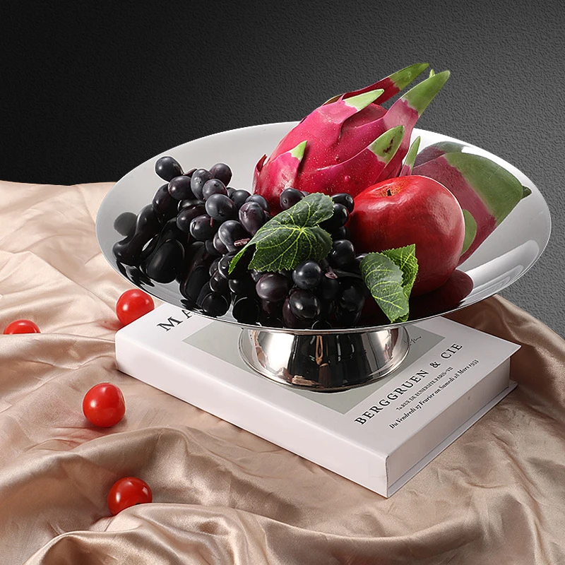 Luxury 304 Stainless Steel Decorate Fruit Serving Dish Living Room Party Table Candy Pastry Nuts Plate Goblet Snack Dessert Tray
Luxury 304 Stainless Steel Decorate Fruit Serving Dish Living Room Party Table Candy Pastry Nuts Plate Goblet Snack Dessert Tray