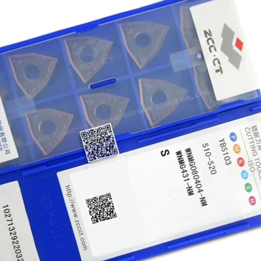 WNMG080404-NM YBS103/WNMG080408-NM YBG205 WNMG431 WNMG432 ZCC.CT CNC carbide inserts turning inserts 10pcs/box
WNMG080404-NM YBS103/WNMG080408-NM YBG205 WNMG431 WNMG432 ZCC.CT CNC carbide inserts turning inserts 10pcs/box