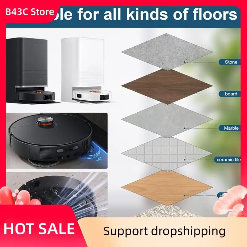 B43C Accessory Set For Xiaomi X20 Max/Xiaomi X20 Pro Robot Vacuum, Roller Brush, Side Brush, Wipes, Filters, Dust Bags
B43C Accessory Set For Xiaomi X20 Max/Xiaomi X20 Pro Robot Vacuum, Roller Brush, Side Brush, Wipes, Filters, Dust Bags