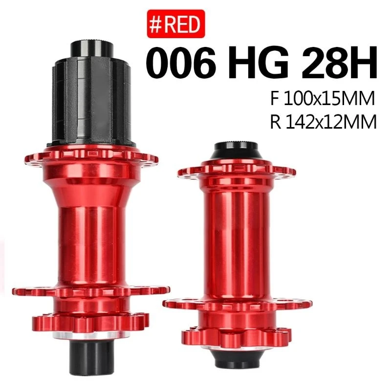 G6DE MTB Front and Rear Bearing Hubs Disc Brake Disc Hub Set, 28 Holes
G6DE MTB Front and Rear Bearing Hubs Disc Brake Disc Hub Set, 28 Holes