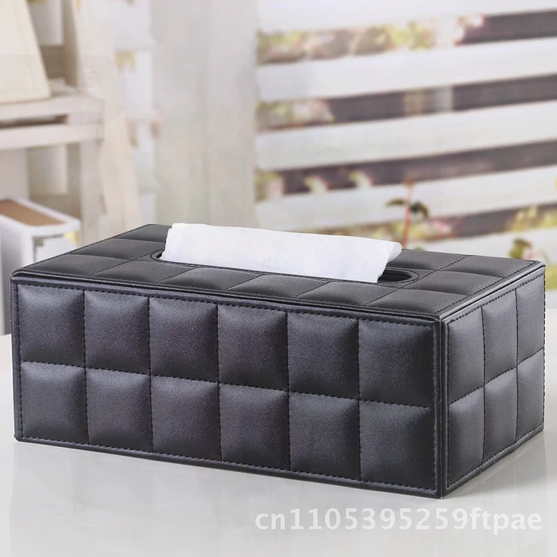 Modern Business Leather Tissue Box Simple PU Paper Napkin Holder Fashion Creative Hotel Car Multi-purpose Large Medium Size
Modern Business Leather Tissue Box Simple PU Paper Napkin Holder Fashion Creative Hotel Car Multi-purpose Large Medium Size