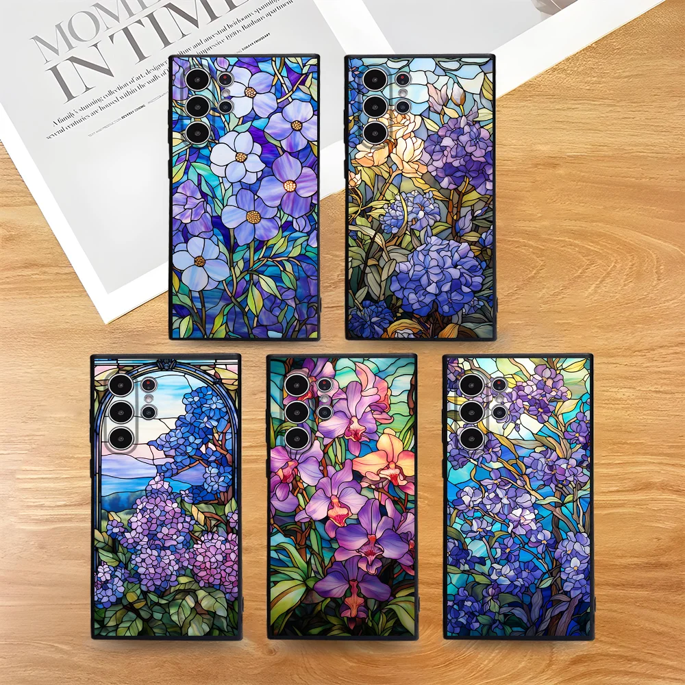 Stained Glass Purple Flower Phone Case For Samsung Galaxy S25 S24 S22 S23 Ultra S21 S20 Plus 5G Frosted Non-Slip Full Cover Case
Stained Glass Purple Flower Phone Case For Samsung Galaxy S25 S24 S22 S23 Ultra S21 S20 Plus 5G Frosted Non-Slip Full Cover Case