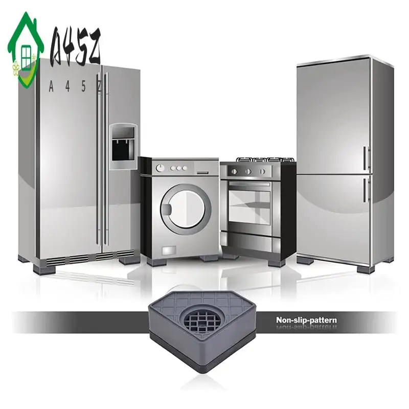 A45Z-Anti Vibration Pad For Washing Machine Washer Dryer Pedestals Wearing Square Rubber Foot Pads Pedestals
A45Z-Anti Vibration Pad For Washing Machine Washer Dryer Pedestals Wearing Square Rubber Foot Pads Pedestals