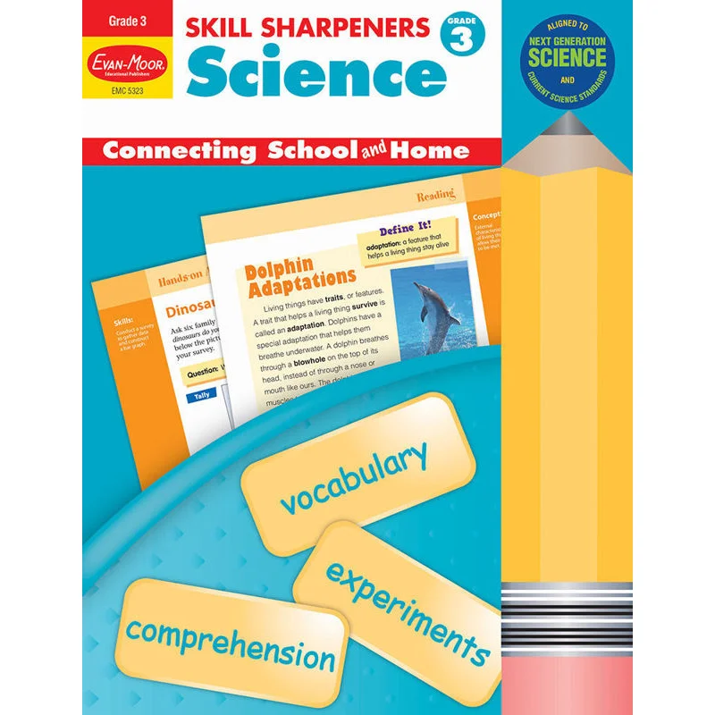 Skill Sharpeners Science Grade 3 EvanMoor EvanMoor 9781629381558 Book
Skill Sharpeners Science Grade 3 EvanMoor EvanMoor 9781629381558 Book
