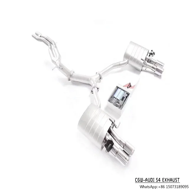 Китайский производитель: Автозапчасти, выхлопная система из нержавеющей стали 304 (глушитель и передняя труба с клапаном) для S4 S5 B9 2017+
Китайский производитель: Автозапчасти, выхлопная система из нержавеющей стали 304 (глушитель и передняя труба с клапаном) для S4 S5 B9 2017+