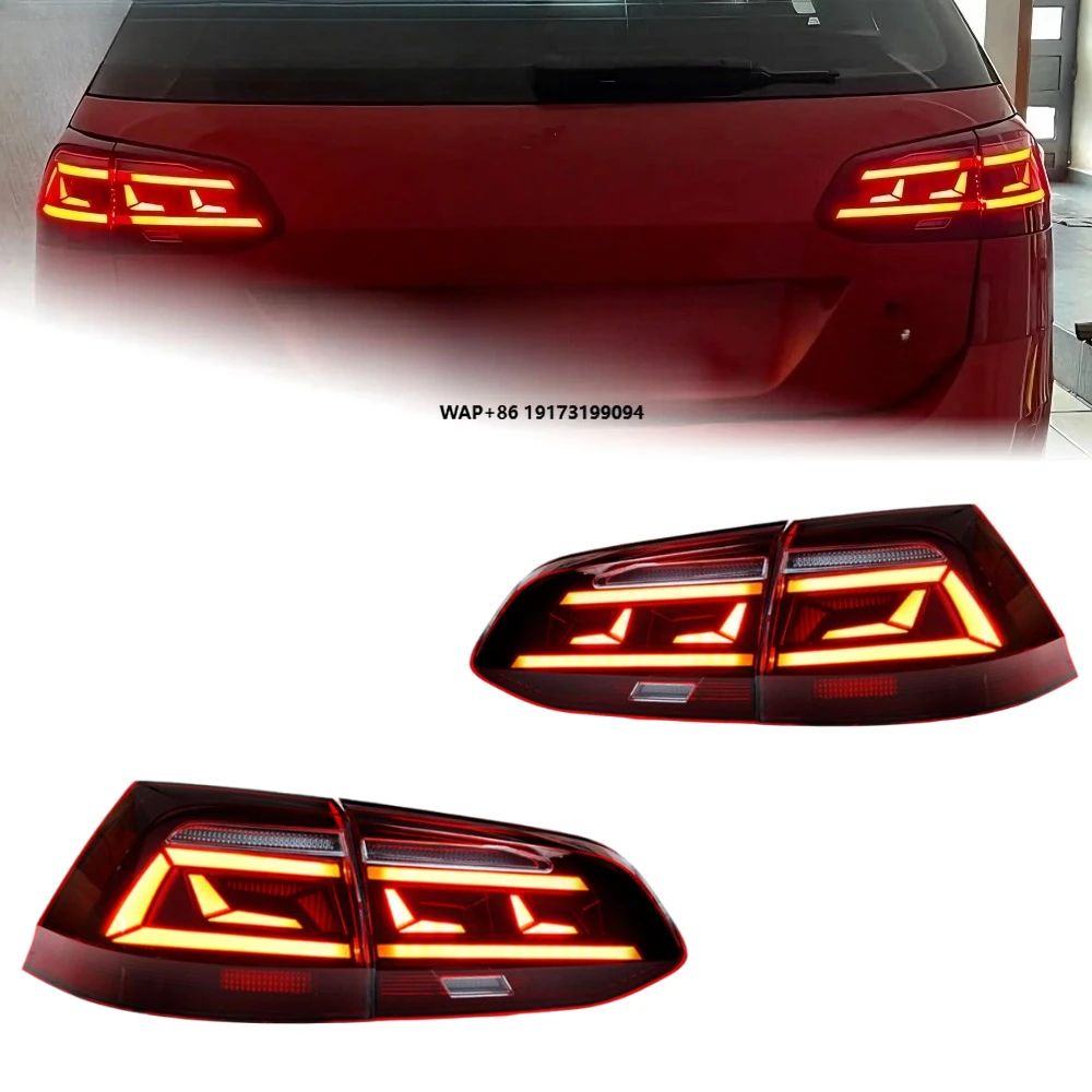 Golf 7 Taillights 2013-2017 LED Car Taillamps Upgrade Rear Back Design LED Rear Lamps Plug and Play for
Golf 7 Taillights 2013-2017 LED Car Taillamps Upgrade Rear Back Design LED Rear Lamps Plug and Play for