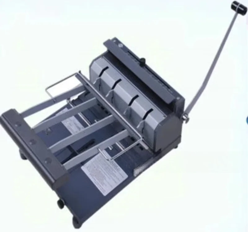 SPC iron ring binding machine RBX-N10 double coil machine text table calendar punching machine
SPC iron ring binding machine RBX-N10 double coil machine text table calendar punching machine